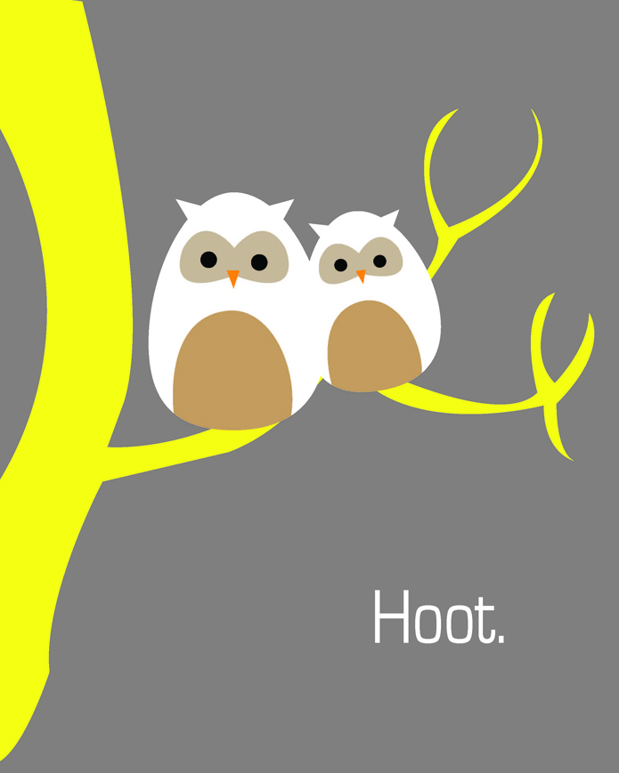 Hoot Owls Free Artwork