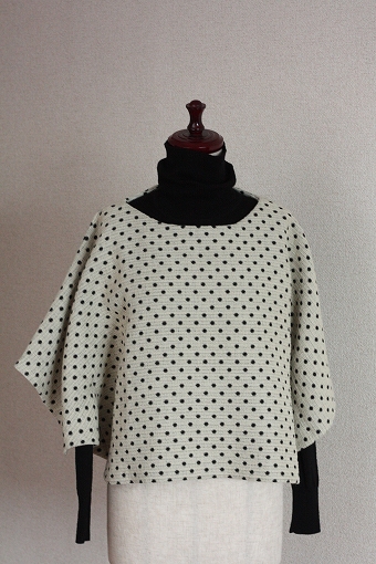 Polka Dot Poncho by PetiteAtelier Polka Dot Poncho by PetiteAtelier