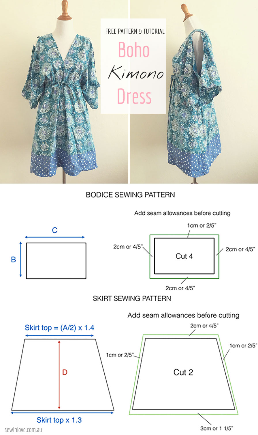 Free Printable Summer Dress Sewing Patterns