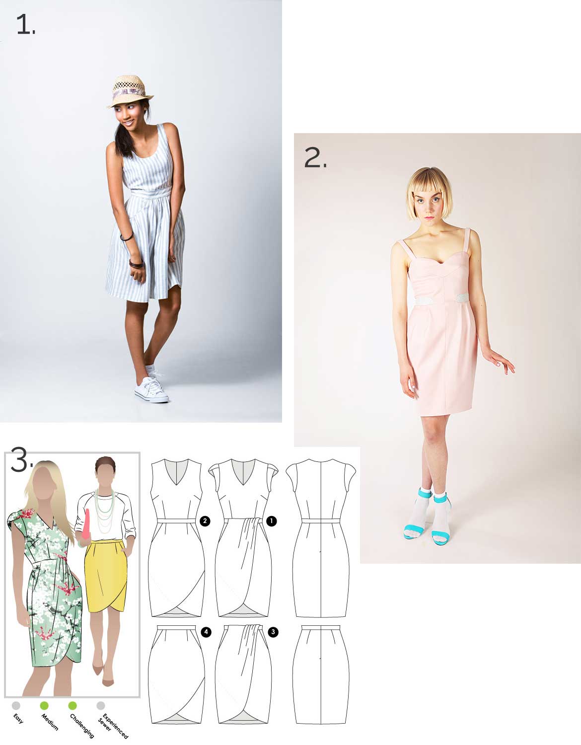 DIY Front Zipper Dress from Any Bodice Sewing Pattern Sew in Love