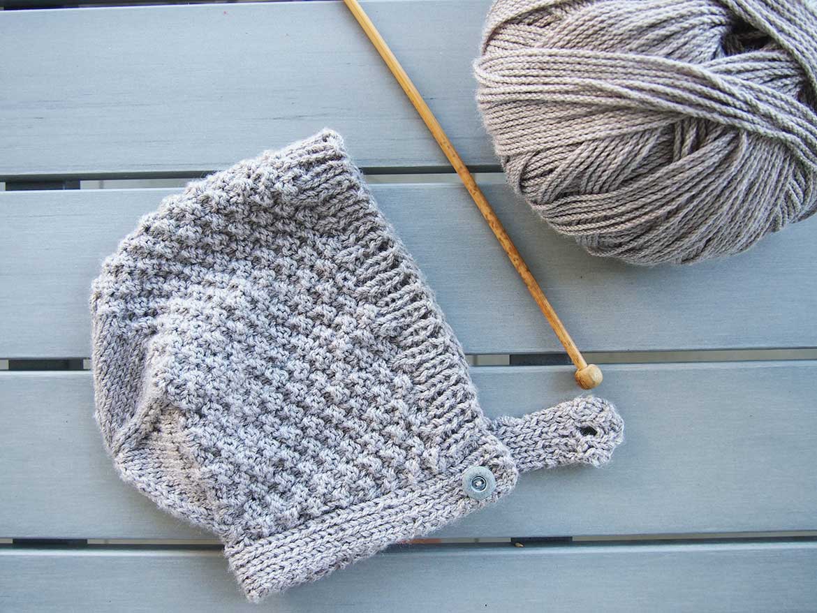 Free Baby Bonnet Hat Pattern - Easy Knitting for Beginners ...