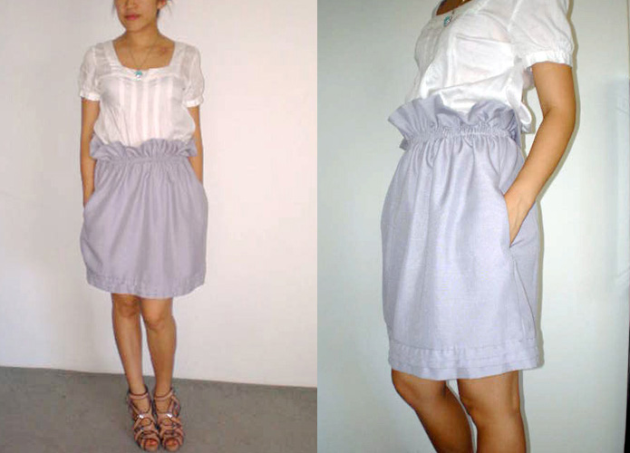 Diy paper bag skirt hotsell