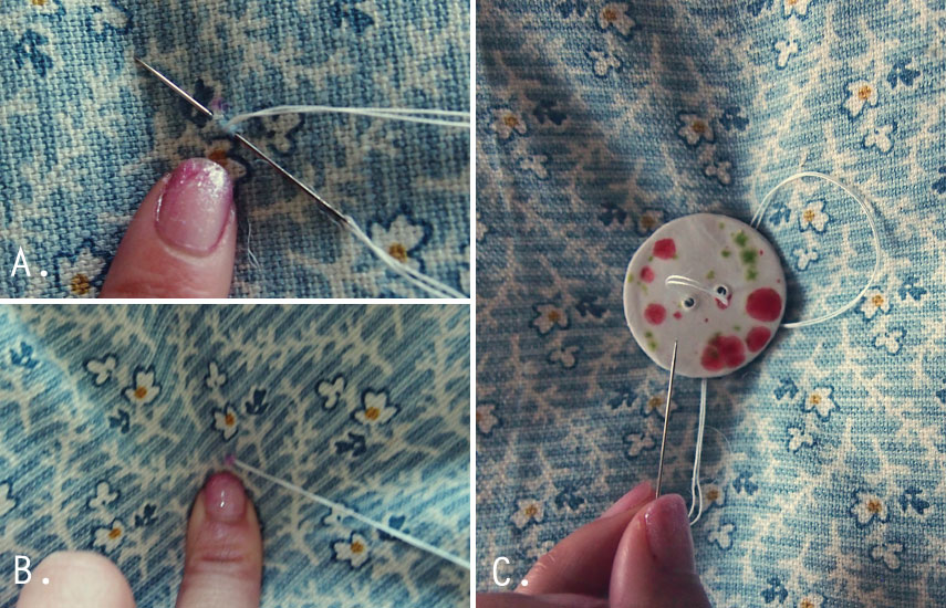 How to sew button cushions ボタン付きクッションカバーの作り方 Sew in Love