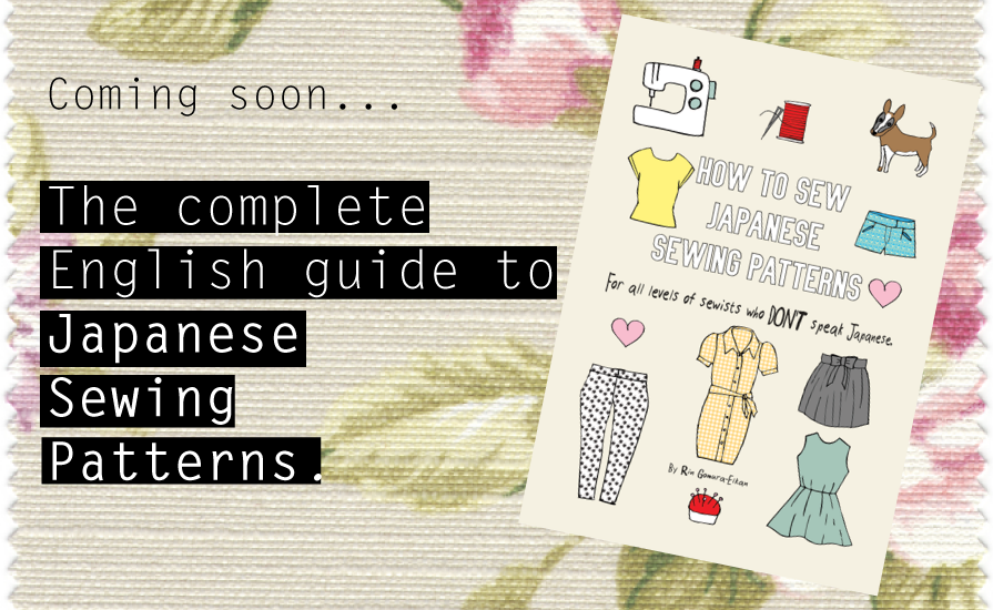 How to sew Japanese sewing patterns in English