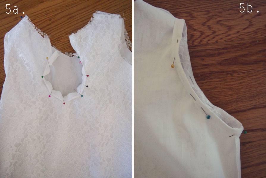 Free Pattern How to make a ruffle lace dress ワンピース作り方 Sew in Love