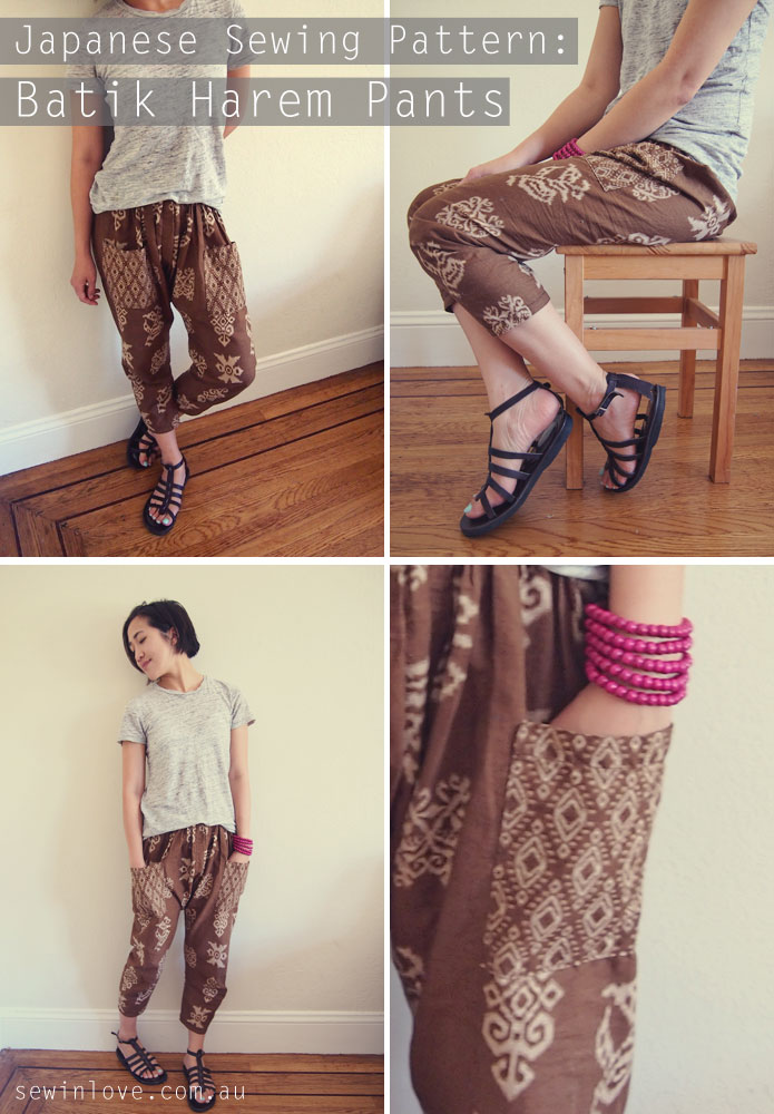 japanese harem pants