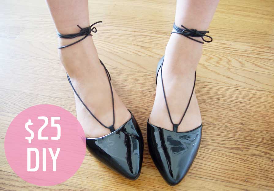 How to make your own lace-up flats - Sew in Love