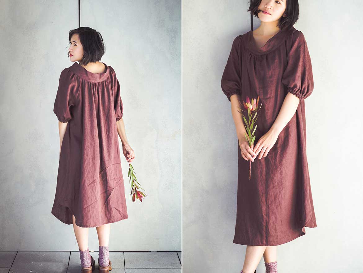 Linen Dress using Merchant and Mills linen