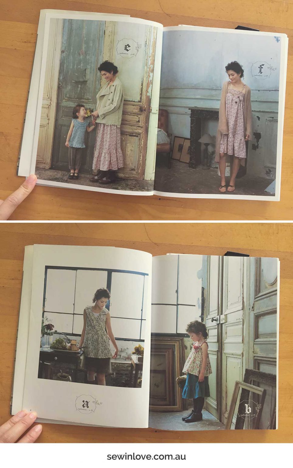 Shibori Tie Dye Mother Daughter Dress Patterns Sew in Love