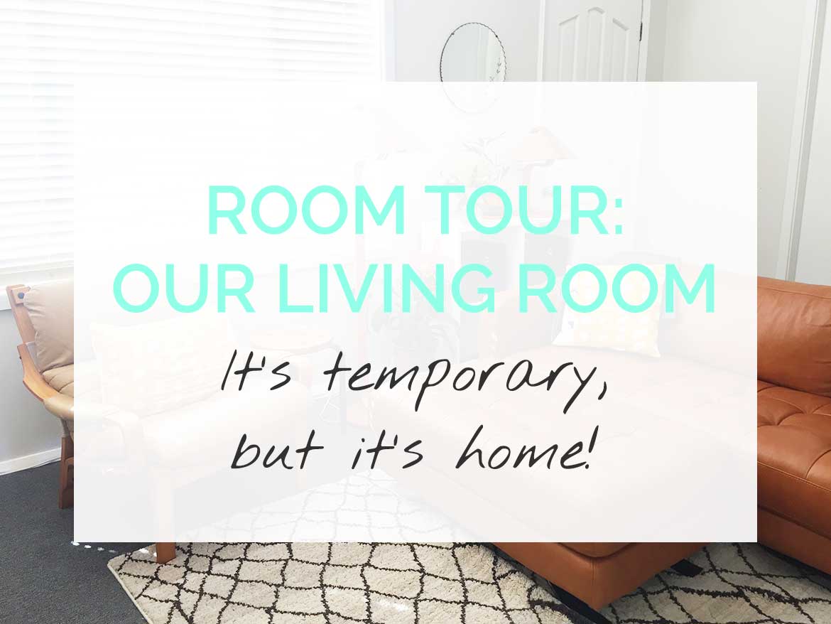 Tour our living room - full of vintage and secondhand furniture and handmade things.