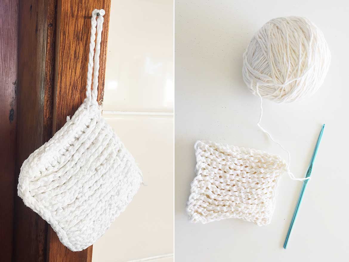 I've tried many dishcloth crochet patterns and this one is by far the best. It's robust and textured enough to replace your disposable sponge, plus, it's quick to make!