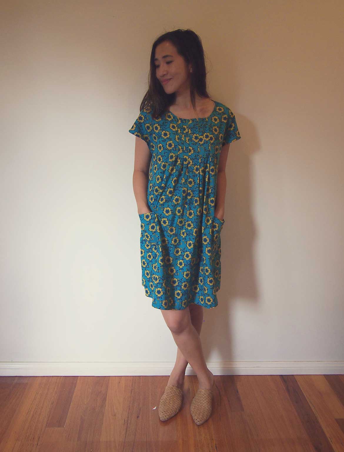 Love dresses with pockets? This sewing pattern is for you. Sew in Love