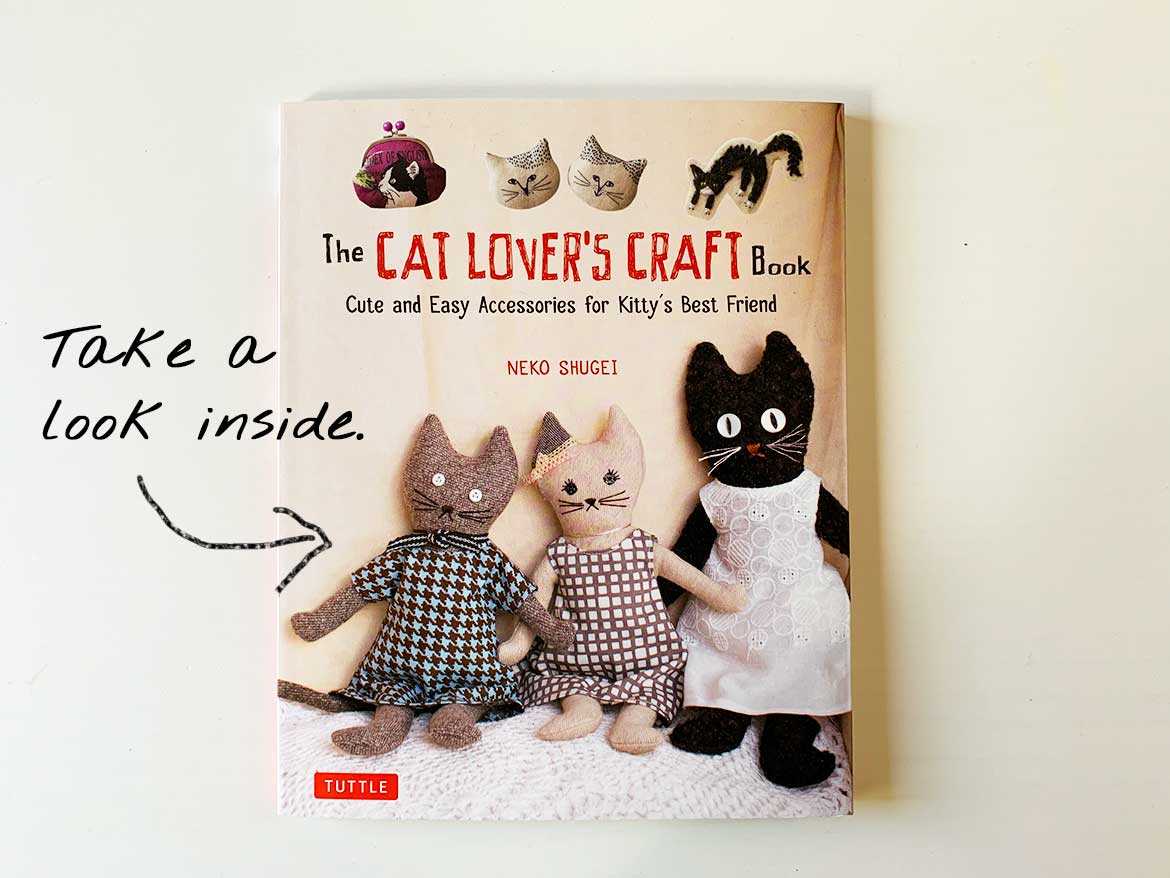 The Cat Lovers Craft Book - Book Review: Take a look inside this Japanese craft book dedicated to cat lovers. There's sewing patterns, knitting patterns, embroidery, patchwork and more, all about our feline friends! www.sewinlove.com.au