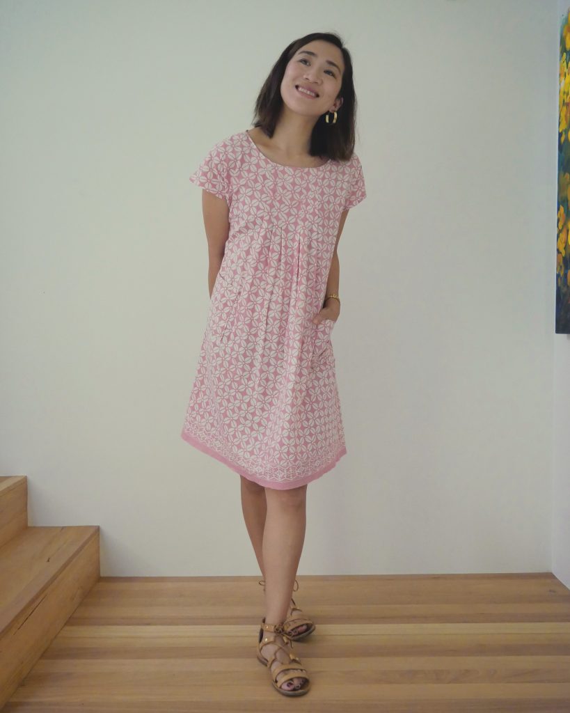 One of my fave Japanese Dress Patterns - Yoshiko Tsukiori Sweet Dress Book. Take a look at more photos of this dress and other patterns I have made from this Japanese sewing pattern book: https://www.sewinlove.com.au/