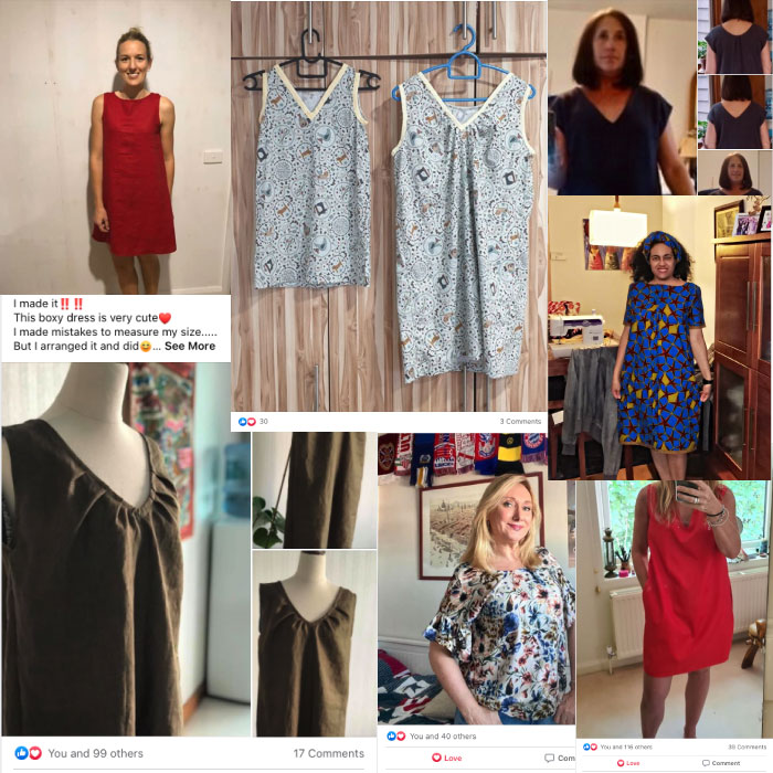 Free Sewing Pattern Little Boxy Dress Workshop | Join 3000+ women who have made this dress without a sewing pattern! Join the free workshop here: https://sewinlove-school-fd8b.thinkific.com/courses/boxydress